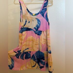 Farm Rio 🌿 Summer Loose Tank Dress